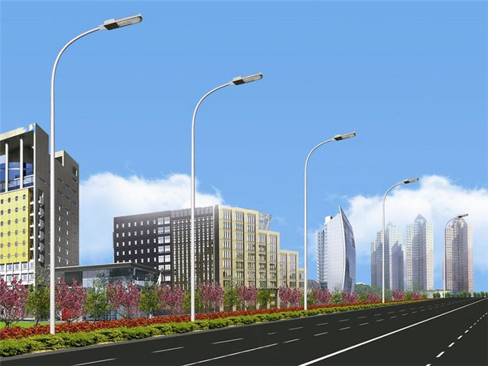簡(jiǎn)約高桿燈